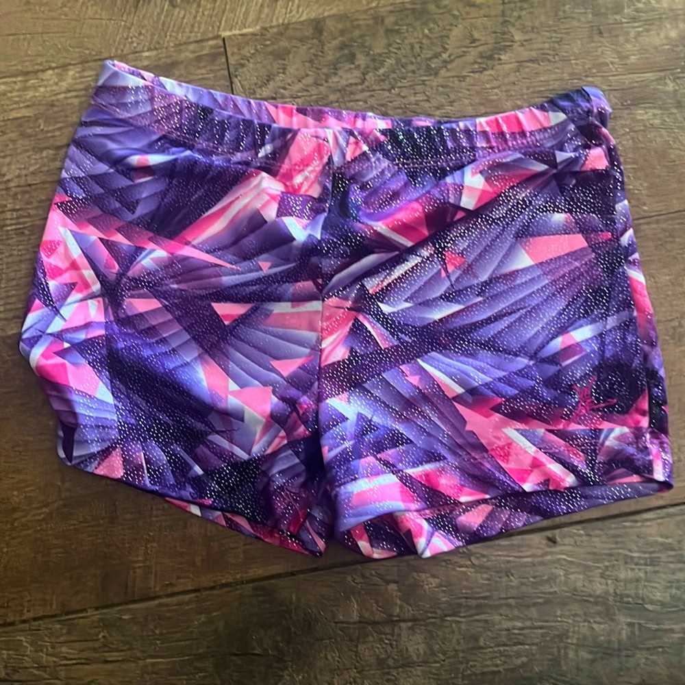 Capezio colorful active shorts